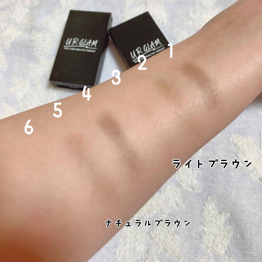 UR GLAM　EYEBROW POWDER/U R GLAM/パウダーアイブロウを使ったクチコミ（3枚目）