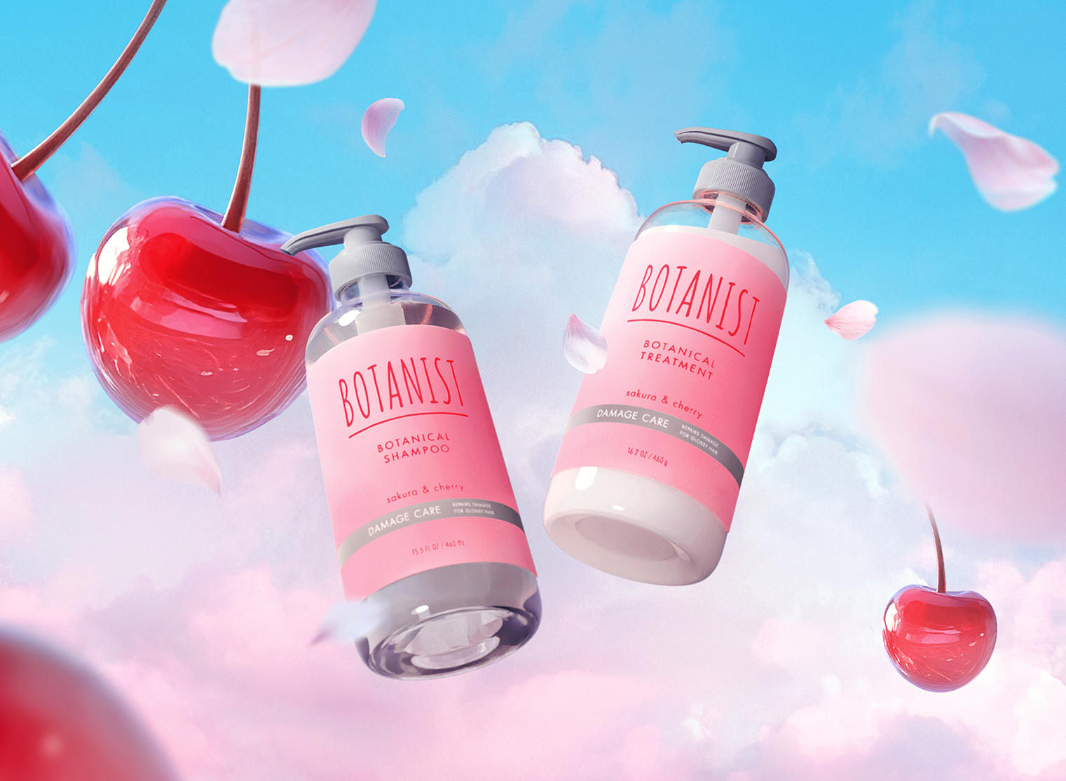 春限定】BOTANIST サクラとチェリーの香り🍒 シャンプー