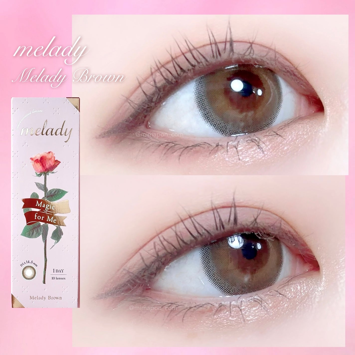melady 1day/melady/ワンデー(1DAY)カラコンを使ったクチコミ(4枚目)