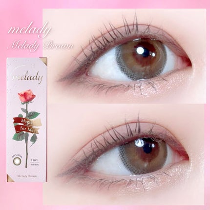 melady 1day/melady/ワンデー(1DAY)カラコンを使ったクチコミ(4枚目)