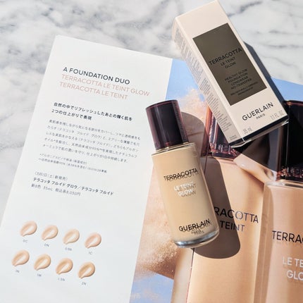 テラコッタ フルイド グロウ/GUERLAIN/リキッドファンデーションを使ったクチコミ(4枚目)