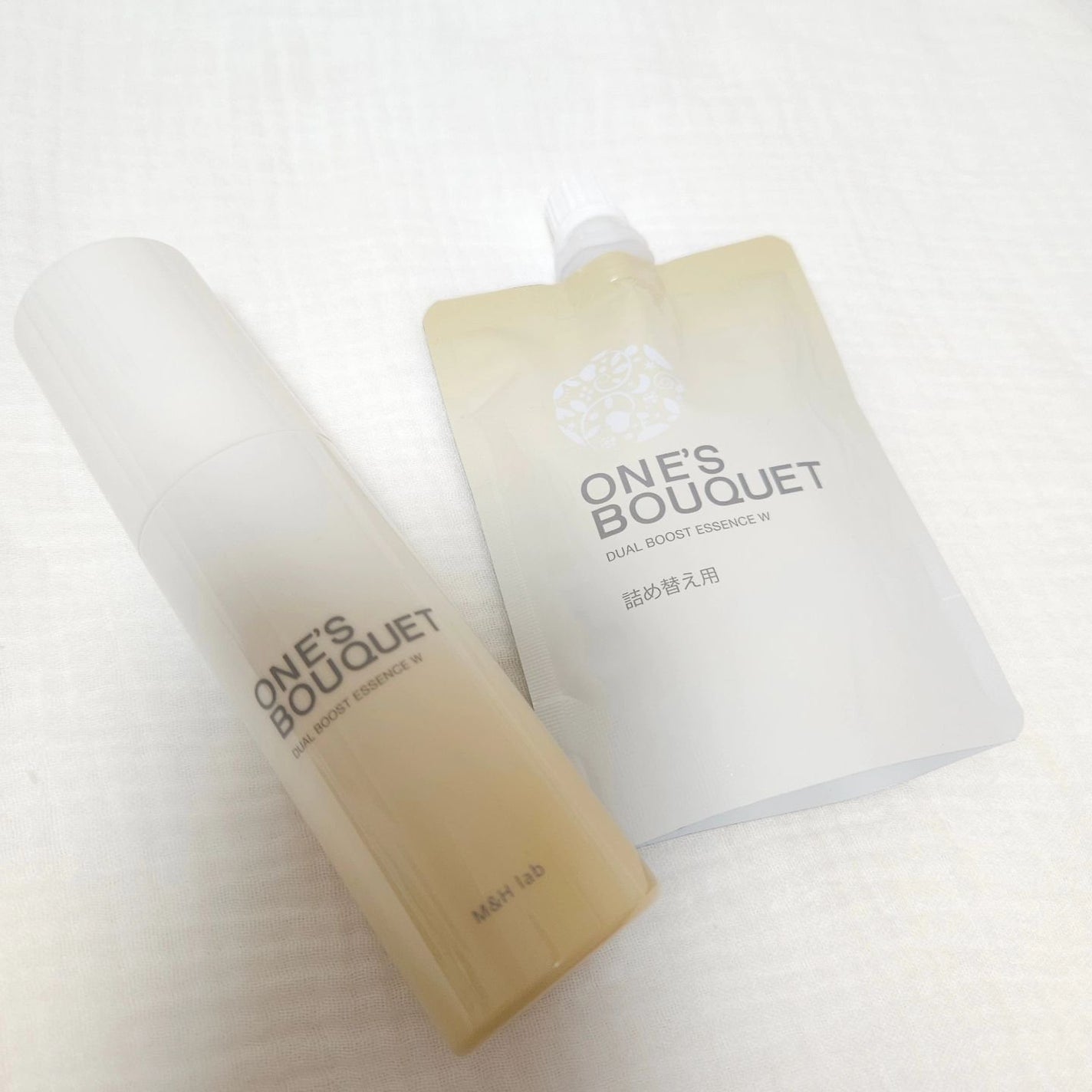 ONE’S BOUQUET(ワンズブーケ デュアルブーストエッセンス W)/M&Hラボ/美容液を使ったクチコミ(1枚目)