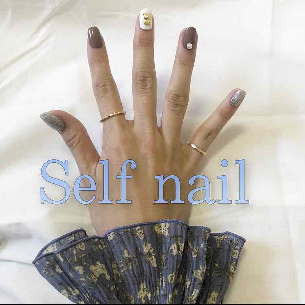 ネイルチップ/DAISO/ネイルチップ・パーツを使ったクチコミ（1枚目）