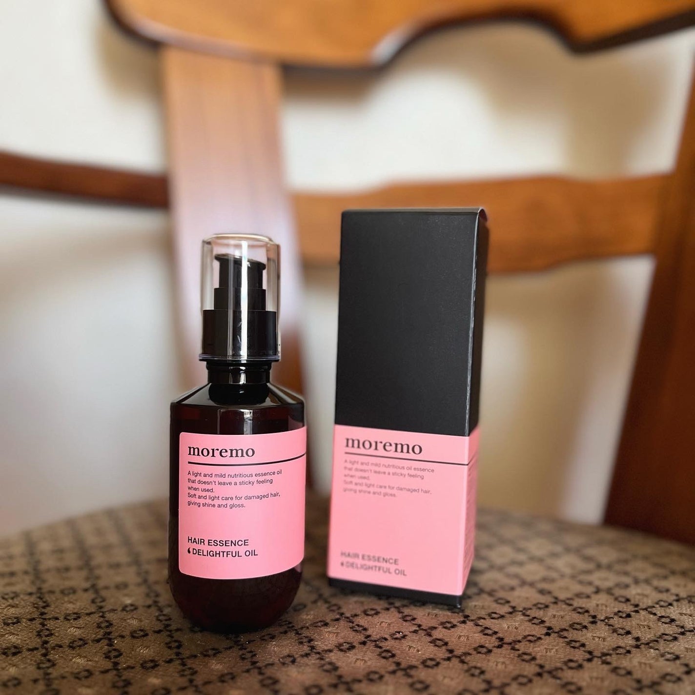 ヘアエッセンスディライトフルオイル 70ml / Hair Essence Delightful Oil 70ml/moremo/ヘアオイルを使ったクチコミ(5枚目)