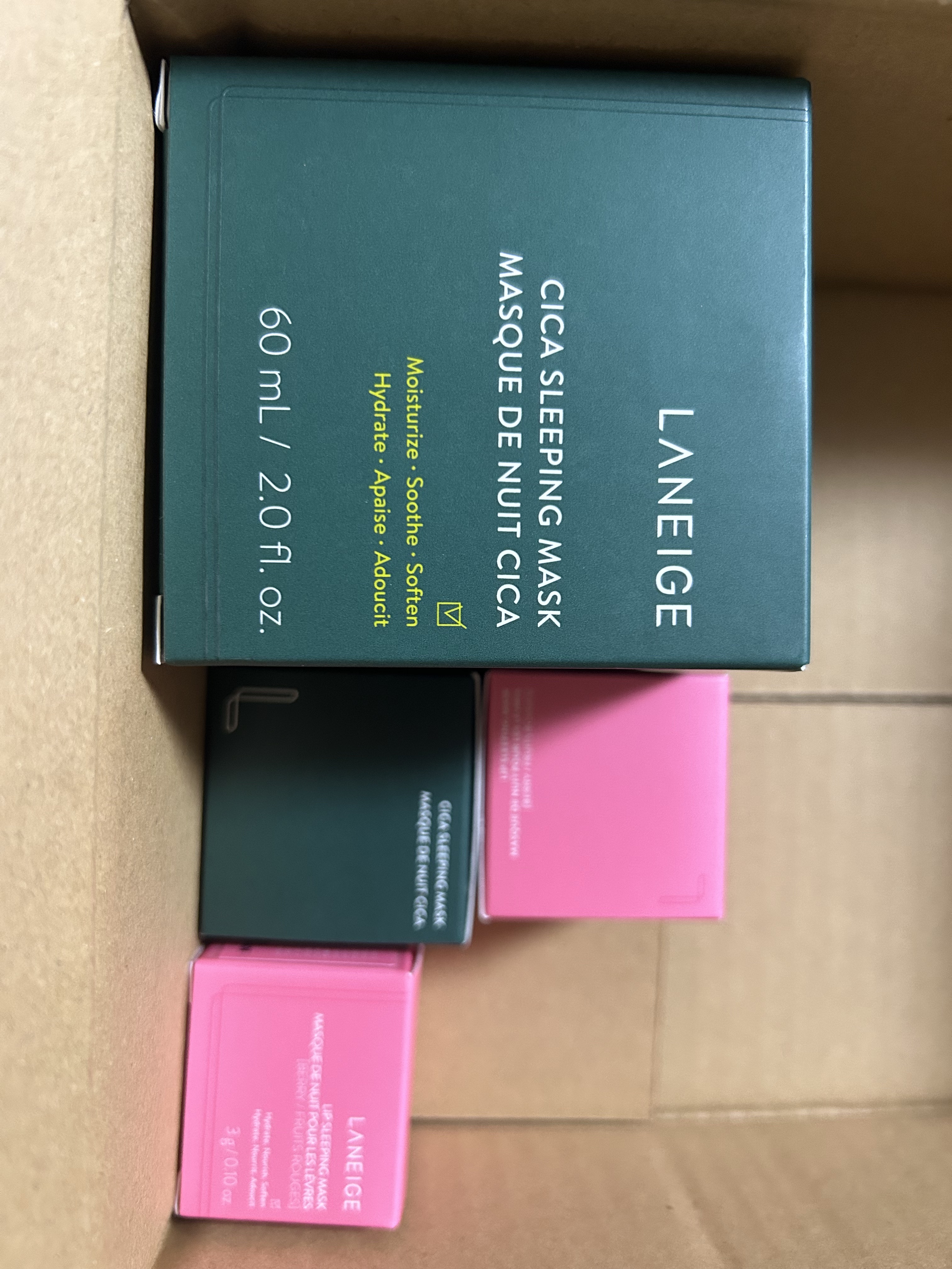 シカスリーピングマスク/LANEIGE/フェイスクリームを使ったクチコミ（1枚目）