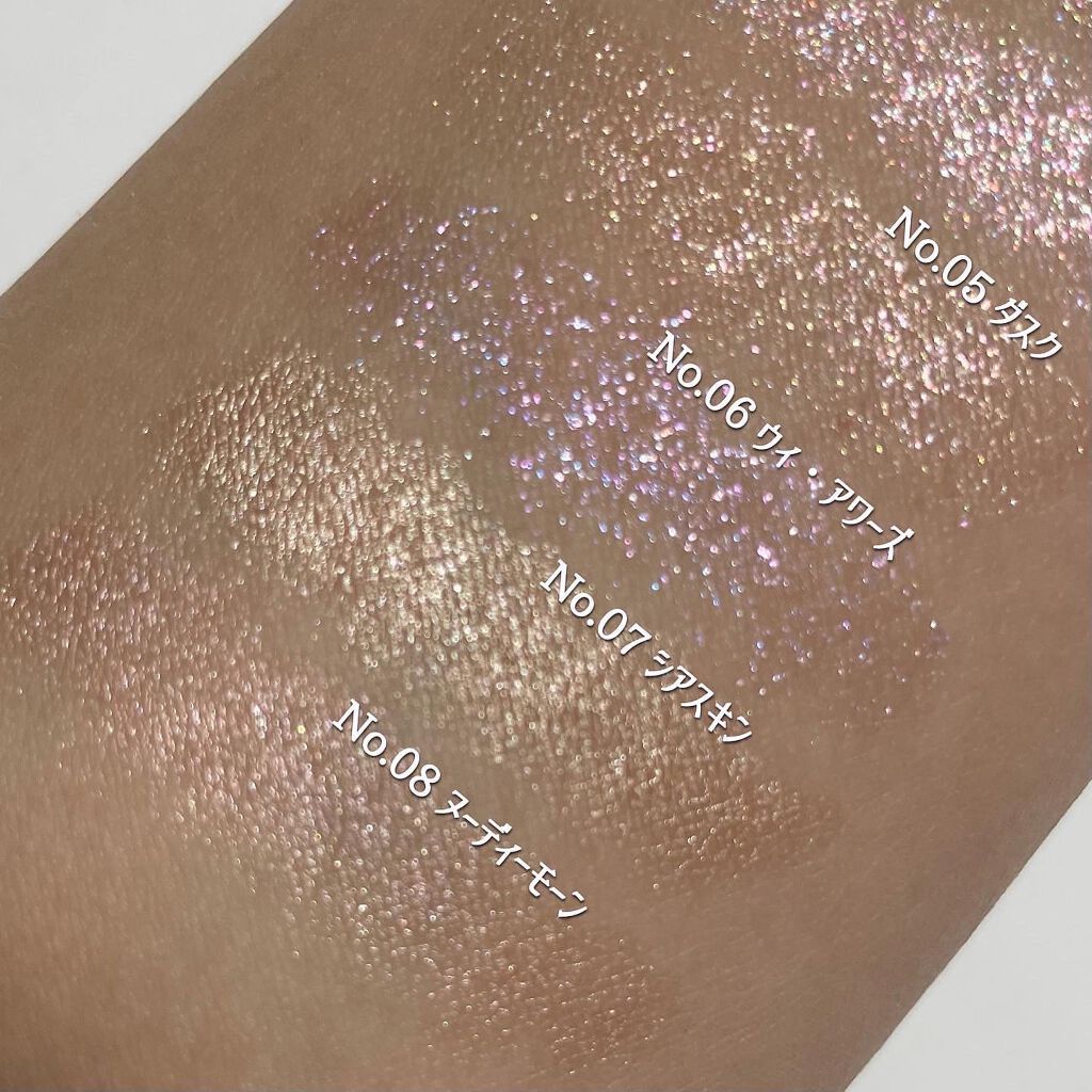 プリティー イージーグリッタースティック/unleashia/グリッターを使ったクチコミ(5枚目)