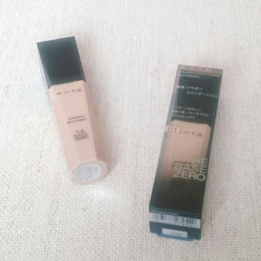 パウダリースキンメイカー/KATE/リキッドファンデーションを使ったクチコミ（1枚目）