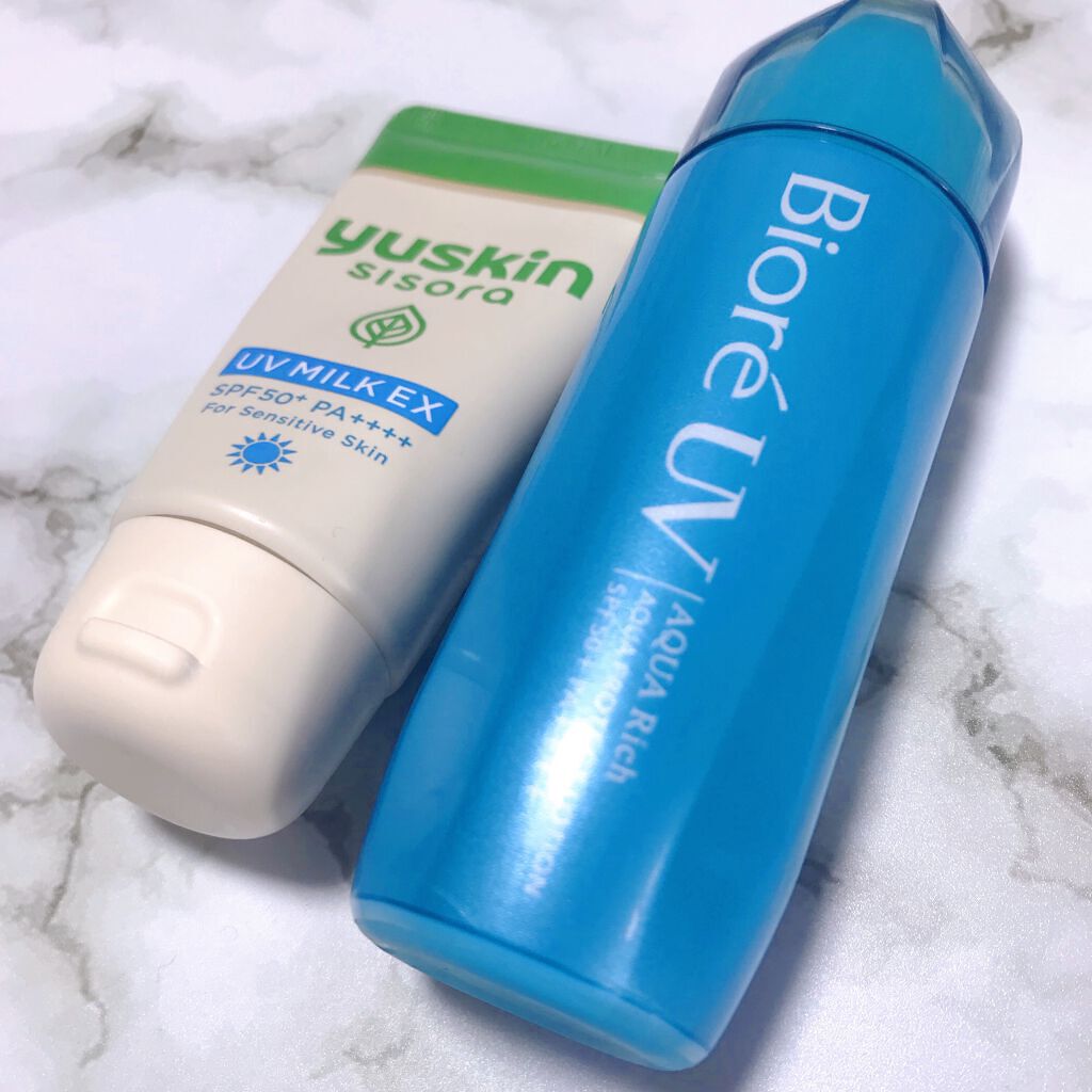 ユースキン　シソラUVミルクEX/ユースキン/日焼け止めミルクを使ったクチコミ（1枚目）