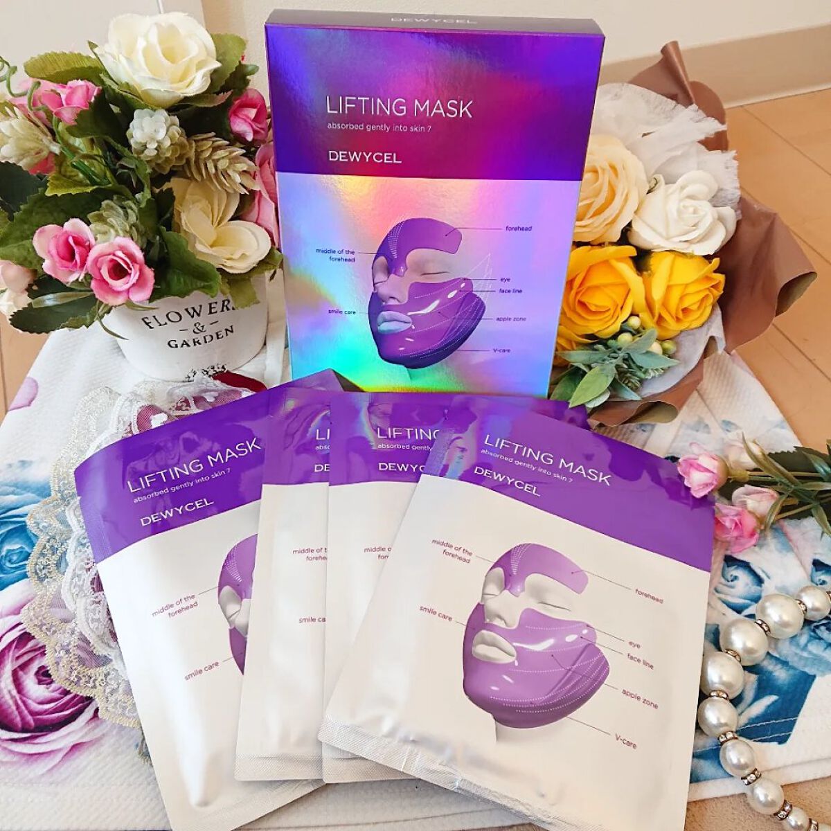 リフティングマスク/DEWYCEL/シートマスク・パックを使ったクチコミ（1枚目）