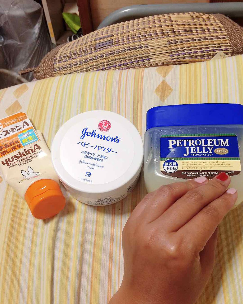 ペトロリュームジェリー/ドン・キホーテ/ボディクリームを使ったクチコミ（2枚目）