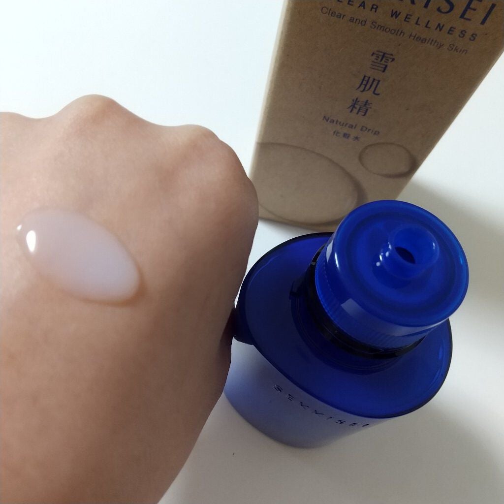 クリアウェルネス ナチュラル ドリップ/雪肌精/化粧水を使ったクチコミ(2枚目)