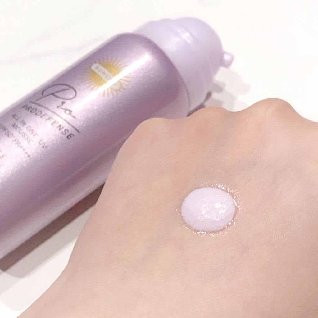 プロディフェンス オールインワンUV ムース/サンカット®/日焼け止めクリームを使ったクチコミ（3枚目）