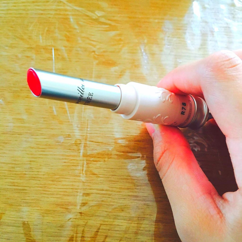 グロッシー ルージュ/レ・メルヴェイユーズ ラデュレ/口紅を使ったクチコミ(2枚目)