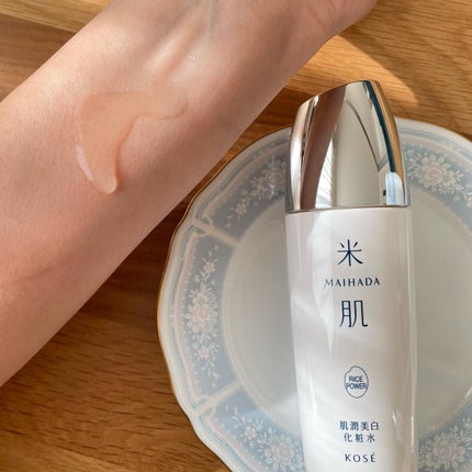 肌潤美白化粧水/米肌/化粧水を使ったクチコミ(7枚目)