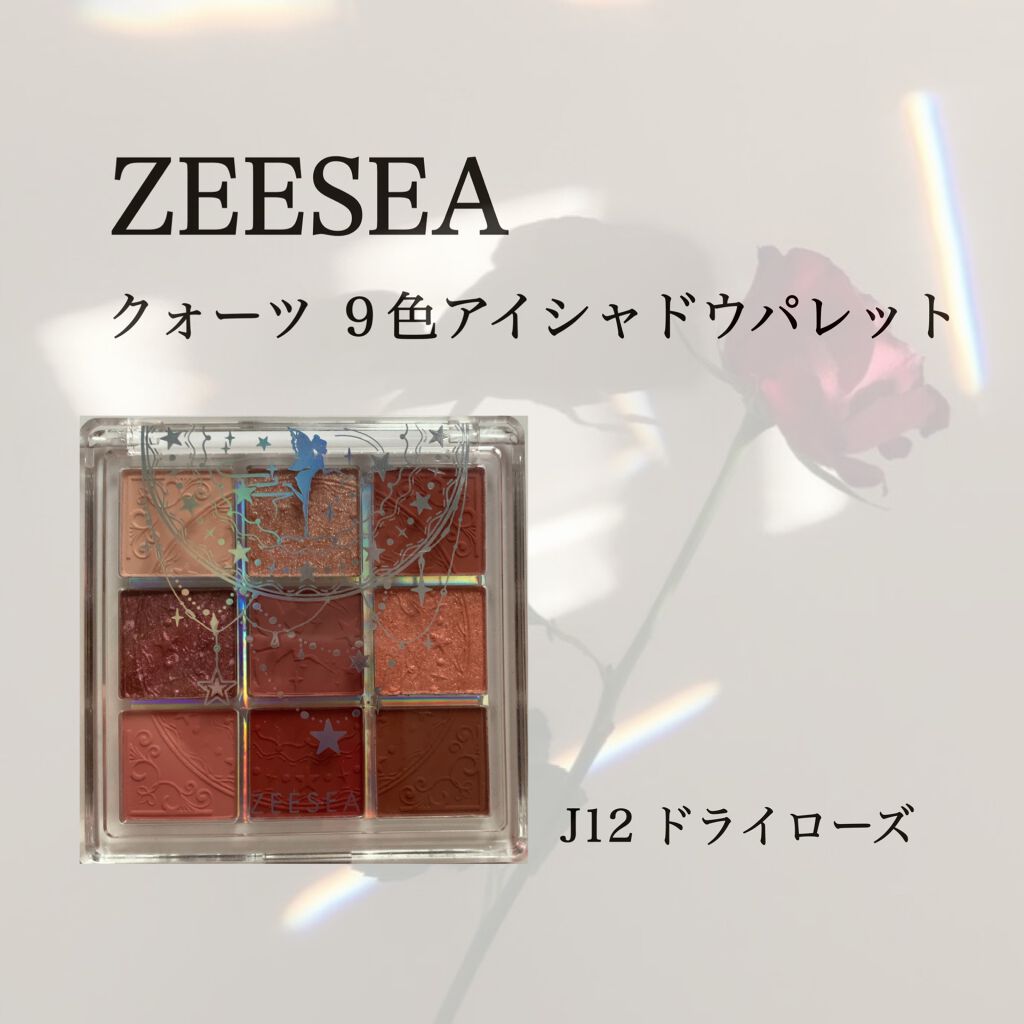 クォーツ 9色アイシャドウパレット(ドリームランドアイシャドウ)/ZEESEA/アイシャドウパレットを使ったクチコミ（1枚目）