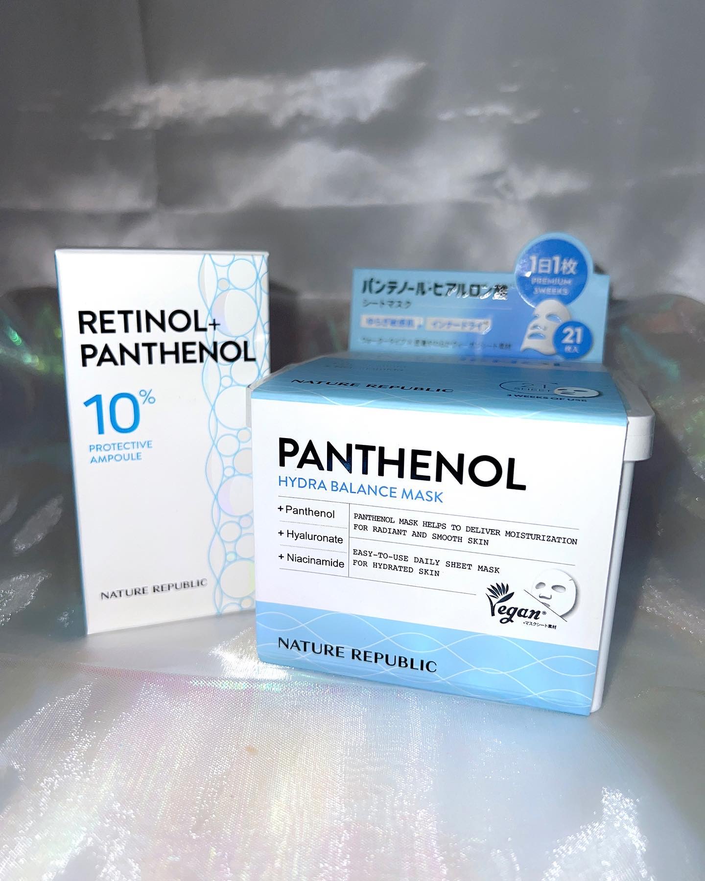 キューブマスク パンテノール/ネイチャーリパブリック/シートマスク・パックを使ったクチコミ（2枚目）