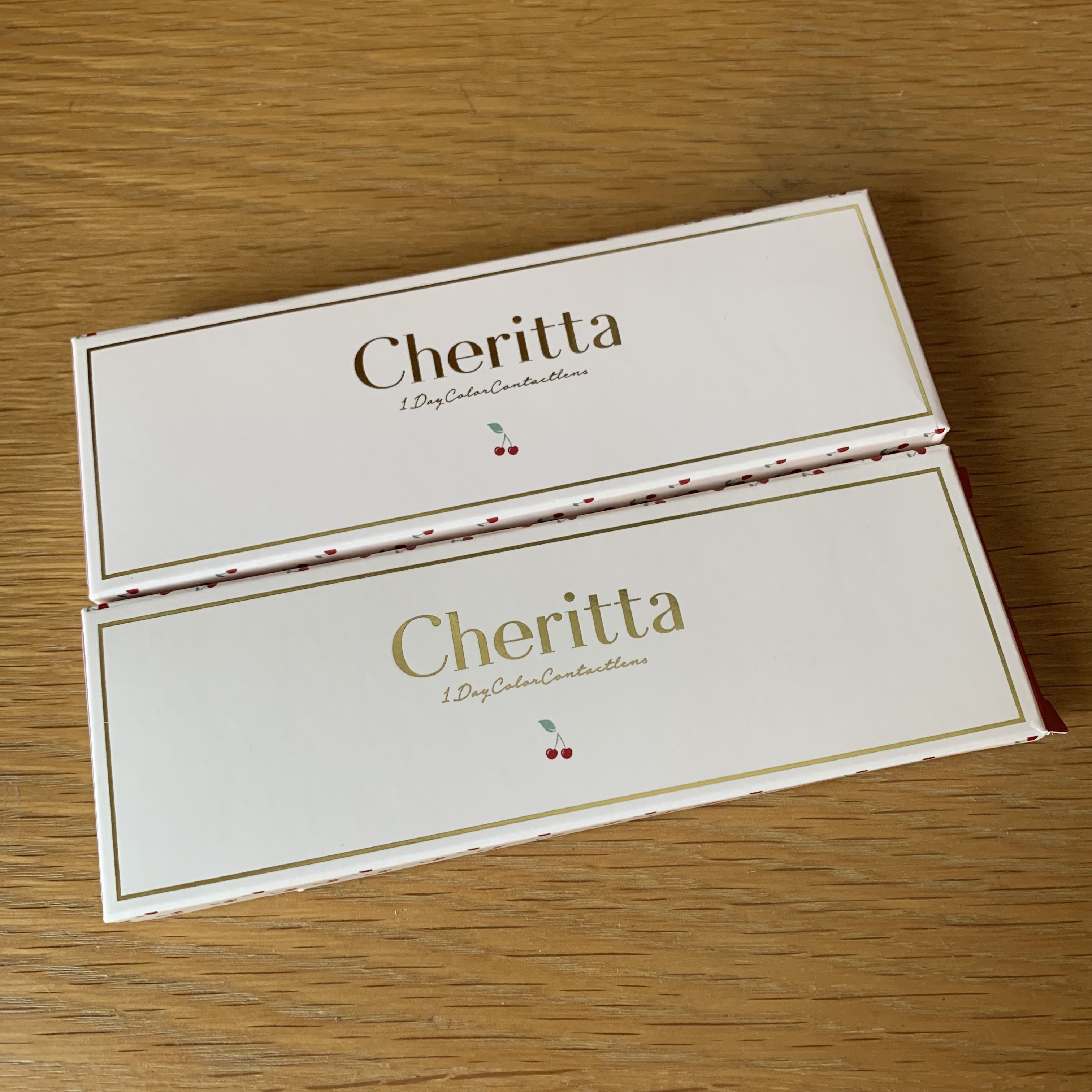 Cheritta 1day チークベージュ(Cheek Beige)/Cheritta/ワンデー（１DAY）カラコンを使ったクチコミ（1枚目）