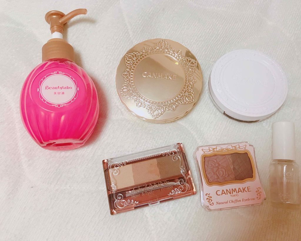 ナチュラルシフォンアイブロウ/キャンメイク/パウダーアイブロウを使ったクチコミ（1枚目）