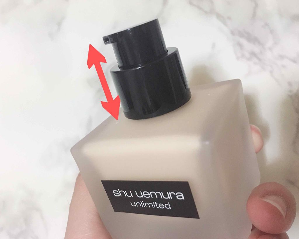 (旧)アンリミテッド ラスティング フルイド/shu uemura/リキッドファンデーションを使ったクチコミ(2枚目)