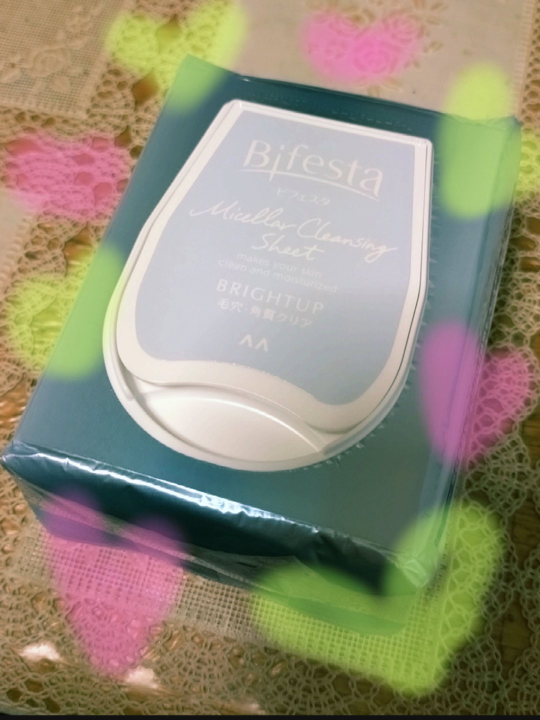 ミセラークレンジングシート ブライトアップ/ビフェスタ/クレンジングシートを使ったクチコミ（1枚目）