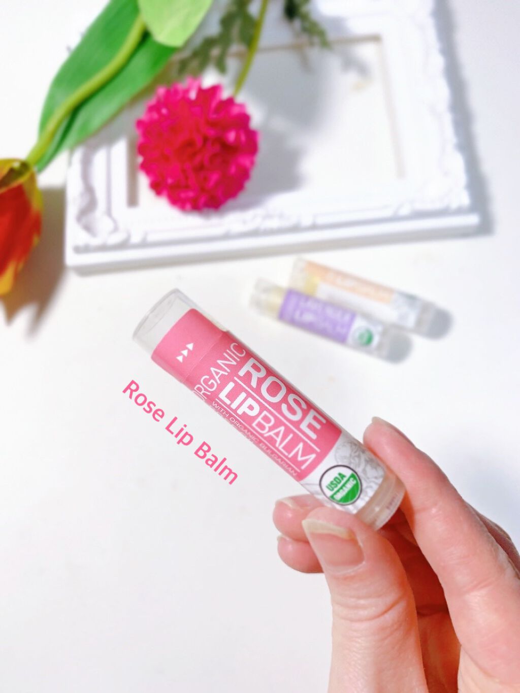 ラベンダーリップバーム/アルテヤオーガニック/リップバームを使ったクチコミ(3枚目)