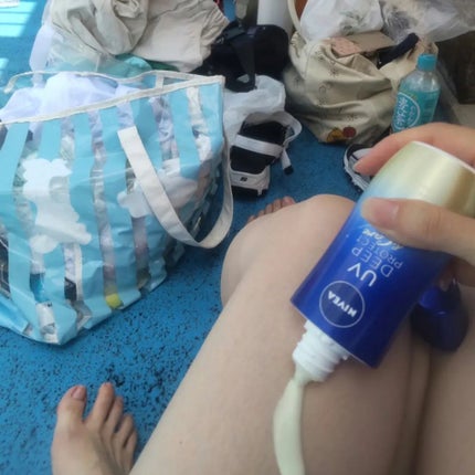 ニベアUV ディープ プロテクト&ケア ジェル/ニベア/日焼け止めジェルを使ったクチコミ(2枚目)