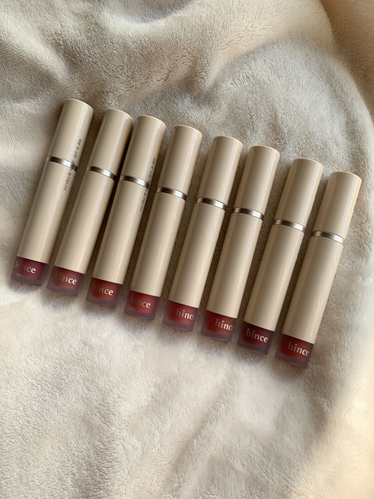 スリムフィットリキッドベルベット/hince/口紅を使ったクチコミ(3枚目)
