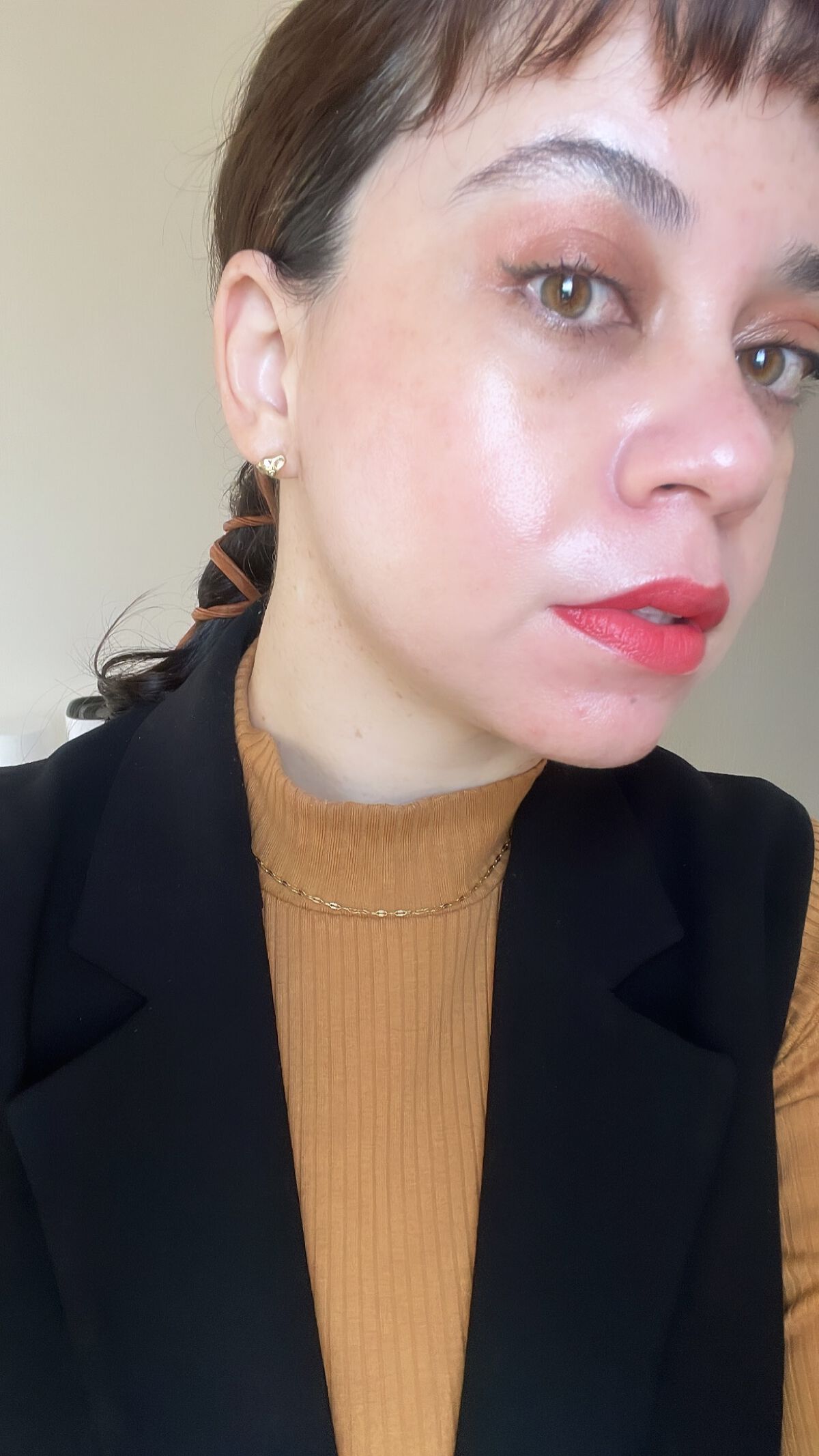 エクストラボリューム カラーマスカラ/Amplitude/マスカラを使ったクチコミ（3枚目）