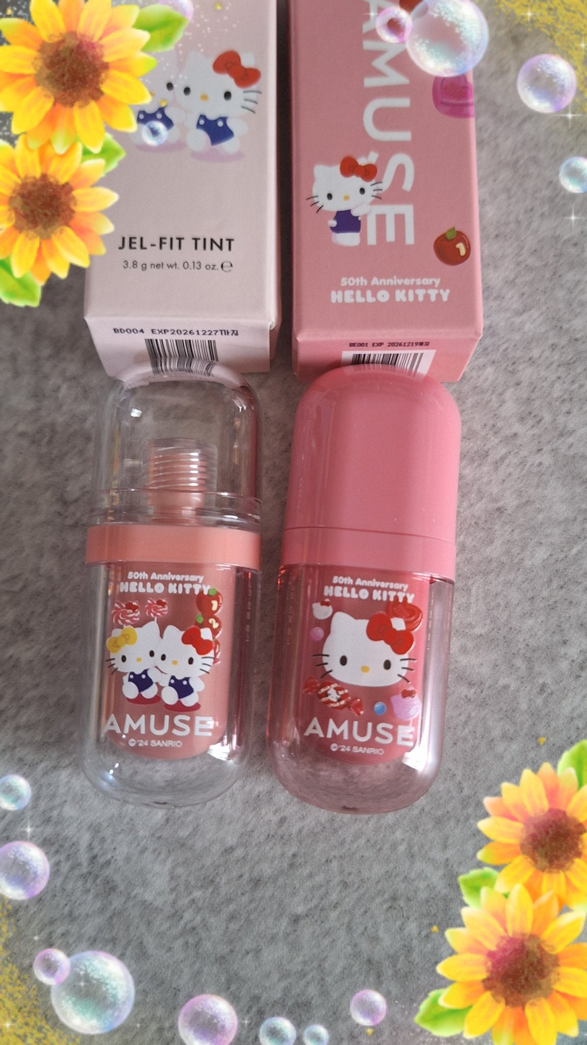 ジェルフィットティント/AMUSE/リップティントを使ったクチコミ(1枚目)