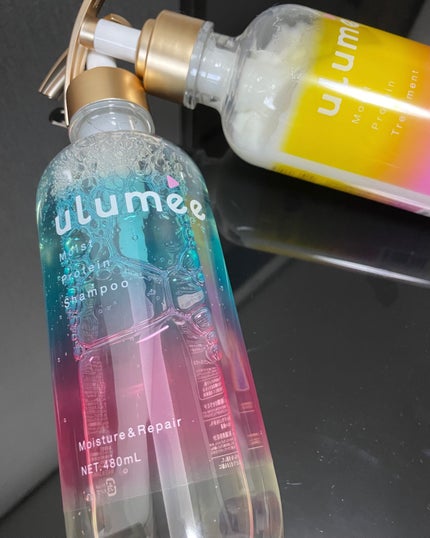 モイストプロテインシャンプー/トリートメント/ulumee/市販シャンプーを使ったクチコミ(2枚目)