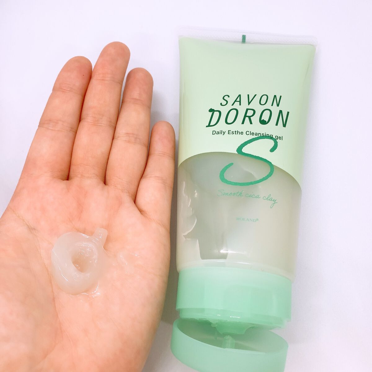 泥CICAクレンジングジェル/サボンドロン/クレンジングジェルを使ったクチコミ（3枚目）