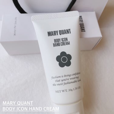 MARY QUANT ボディアイコン ハンド クリームのクチコミ「───────୨୧
MARY QUANT
BODY ICON HAND CREAM
─────.....」（1枚目）