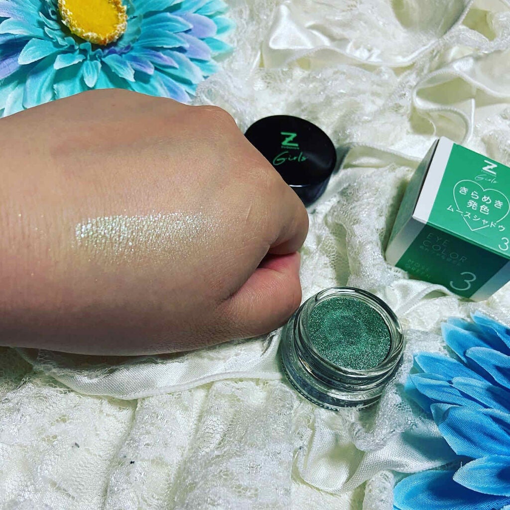 ムースアイシャドウ/ZUQUUUN GIRLS/ジェル・クリームアイシャドウを使ったクチコミ(2枚目)