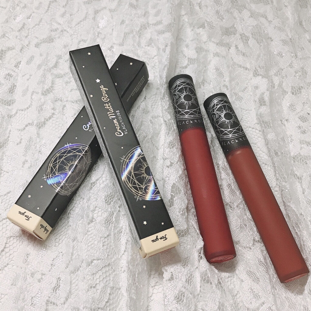 クリームマットルージュ/BLACK ROUGE/口紅を使ったクチコミ（2枚目）