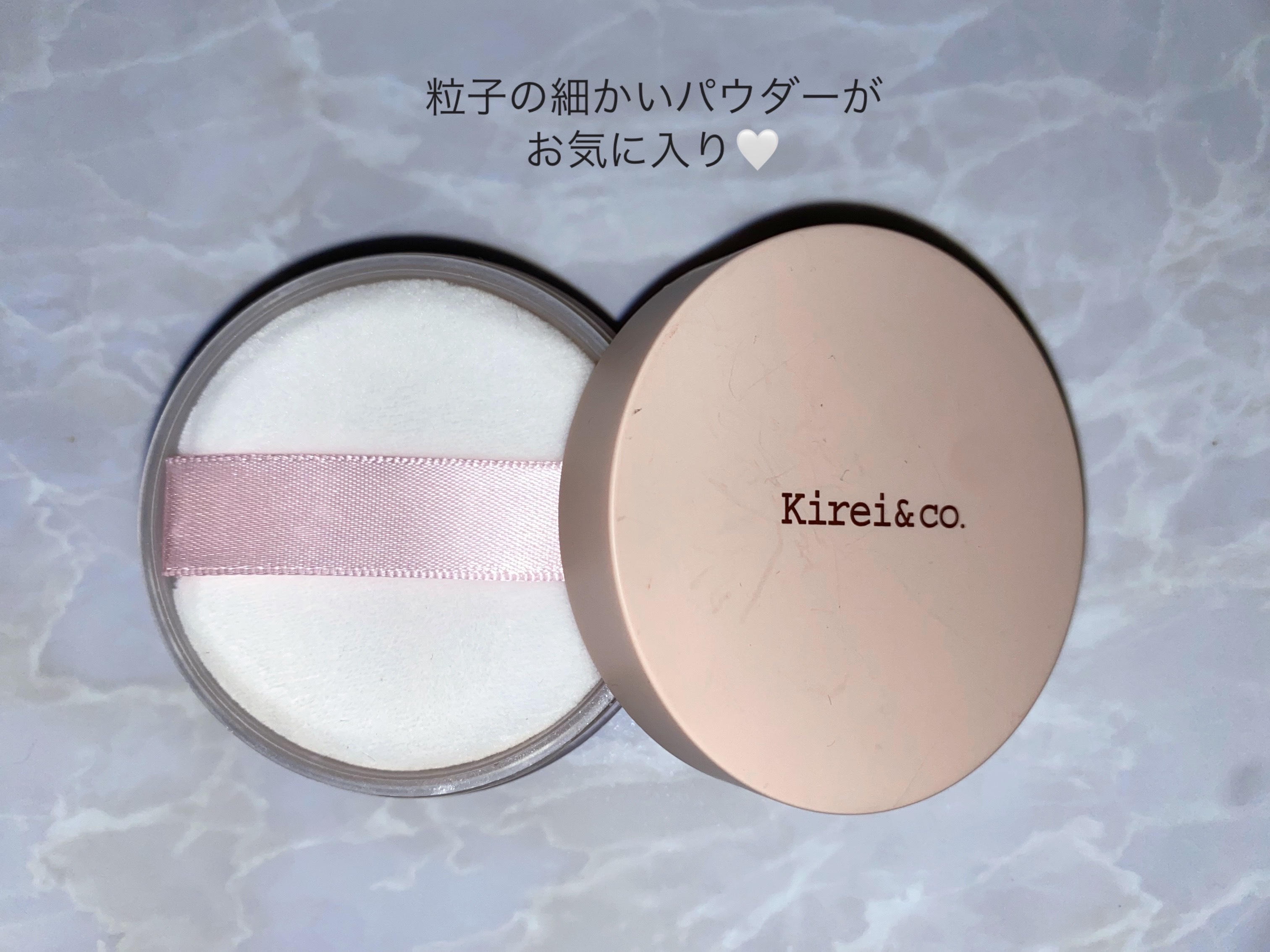 フィニッシングパウダー/Kirei&co./ルースパウダーを使ったクチコミ（1枚目）