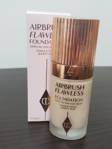 Charlotte Tilbury  エアブラシ フローレス ファンデーションのクチコミ「これも以前から気になっていたファンデ🎵

『charlot tilbury  Airbrush.....」（1枚目）