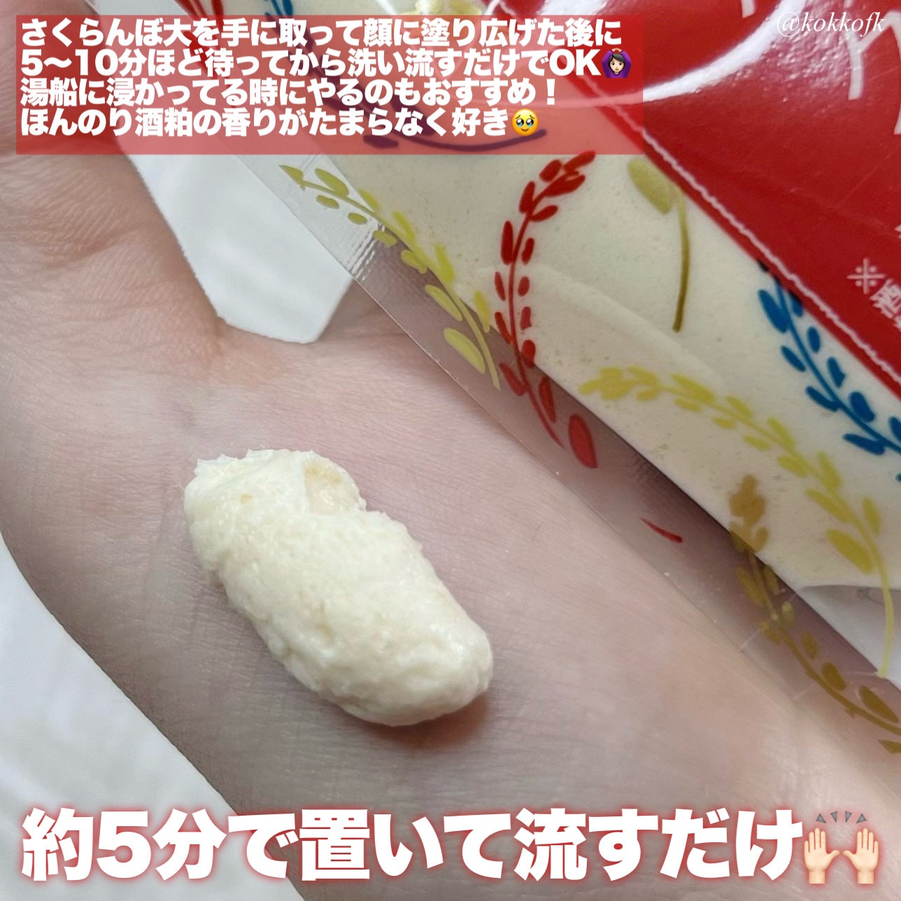 ワフードメイド 酒粕パック/pdc/洗い流すパック・マスクを使ったクチコミ(3枚目)