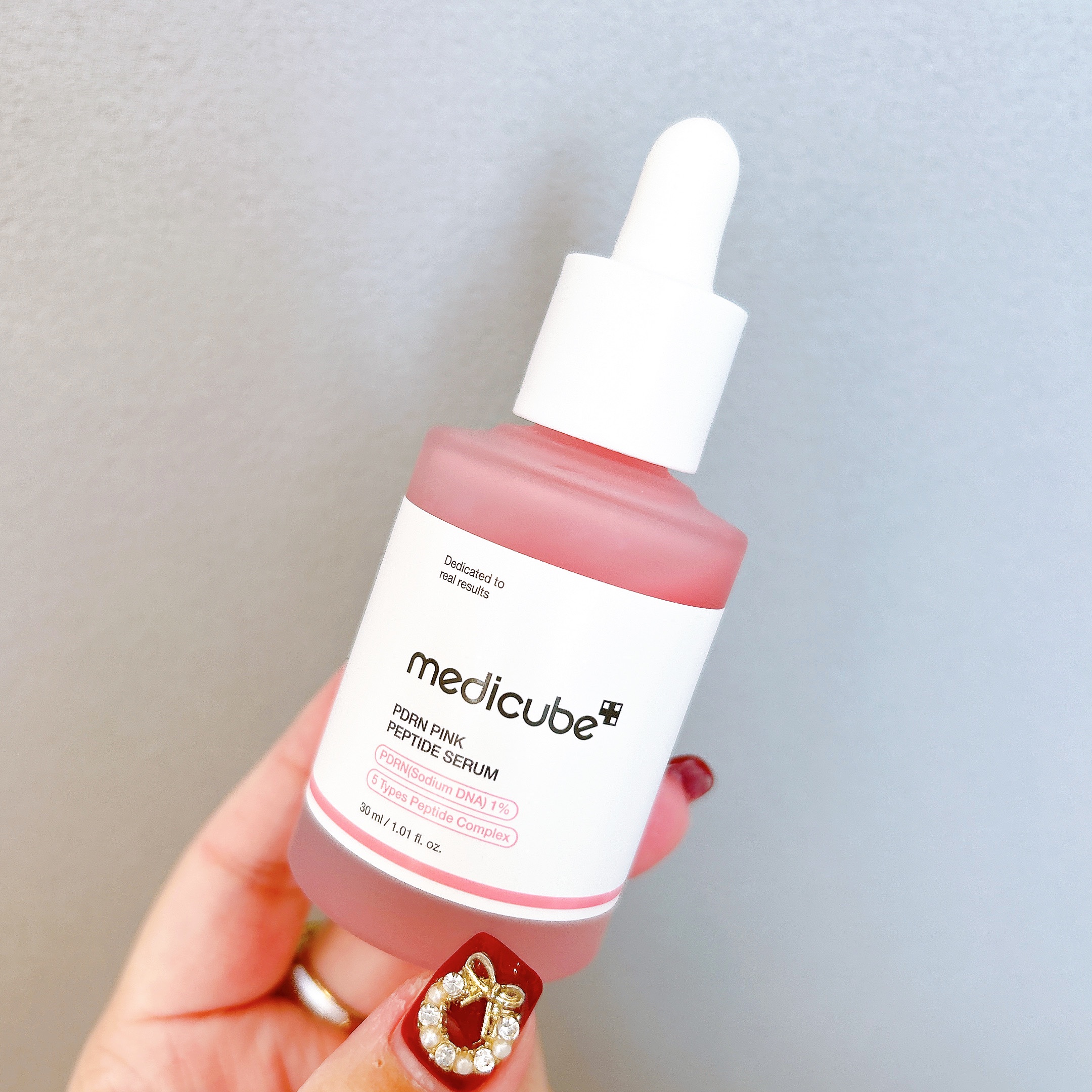 PDRNピンクアンプル PDRN 10,000ppm配合/MEDICUBE/美容液を使ったクチコミ（1枚目）