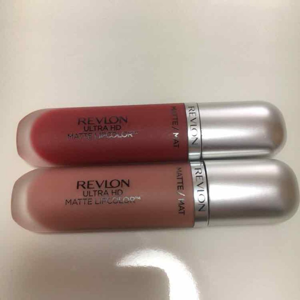 ウルトラ HD マット リップカラー 028 ロマンス/REVLON/口紅を使ったクチコミ（2枚目）
