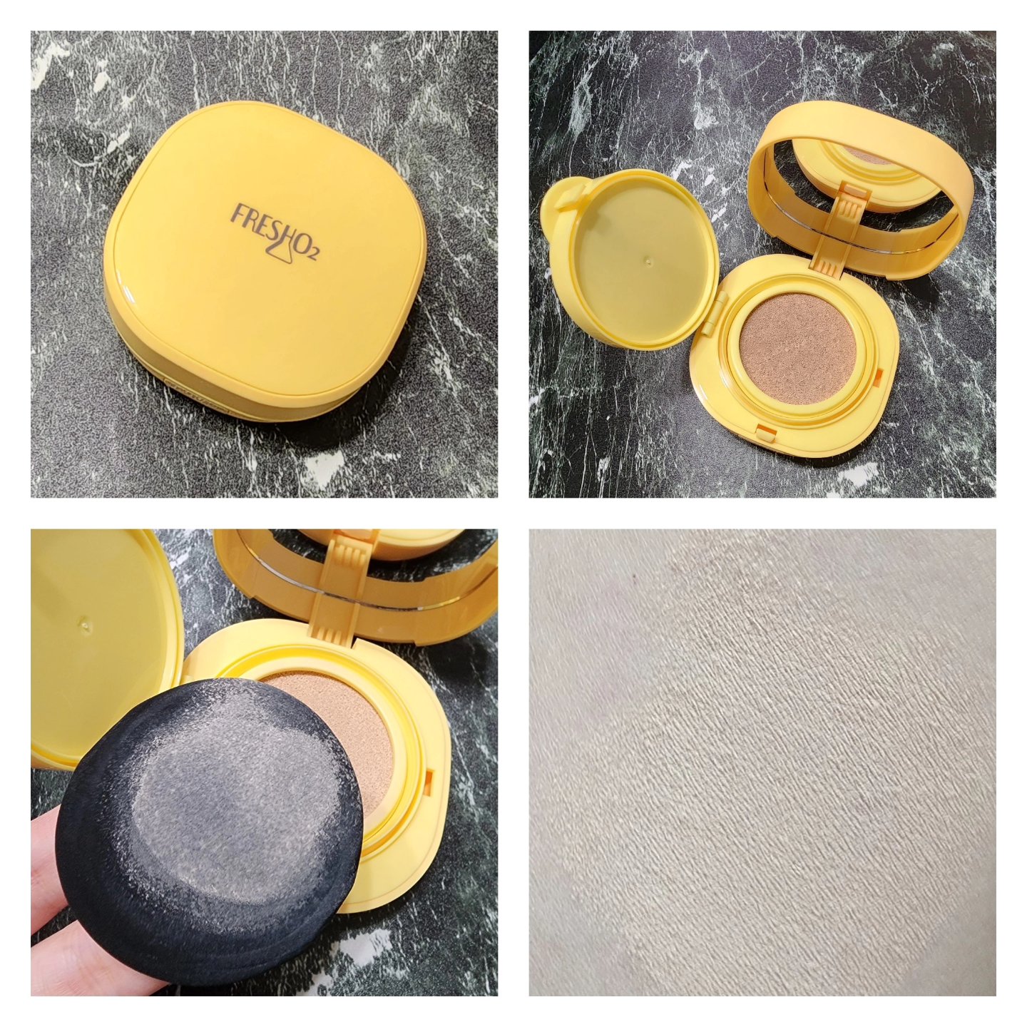 クラウドオールウェイズオン クッションファンデ ーション/FRESHO2/クッションファンデーションを使ったクチコミ（1枚目）