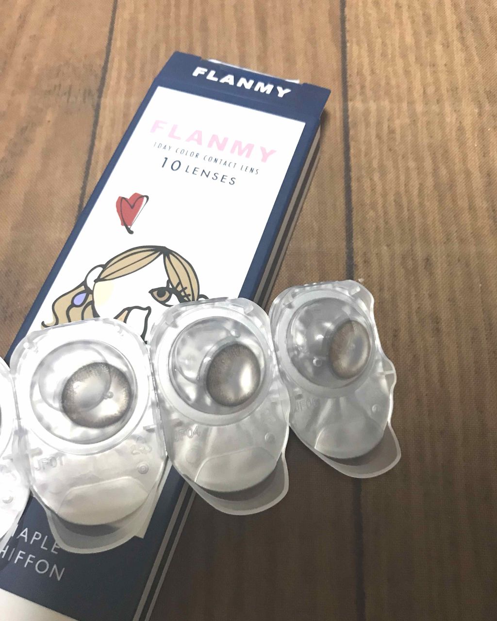 FLANMY 1day/FLANMY/ワンデー(1DAY)カラコンを使ったクチコミ(2枚目)