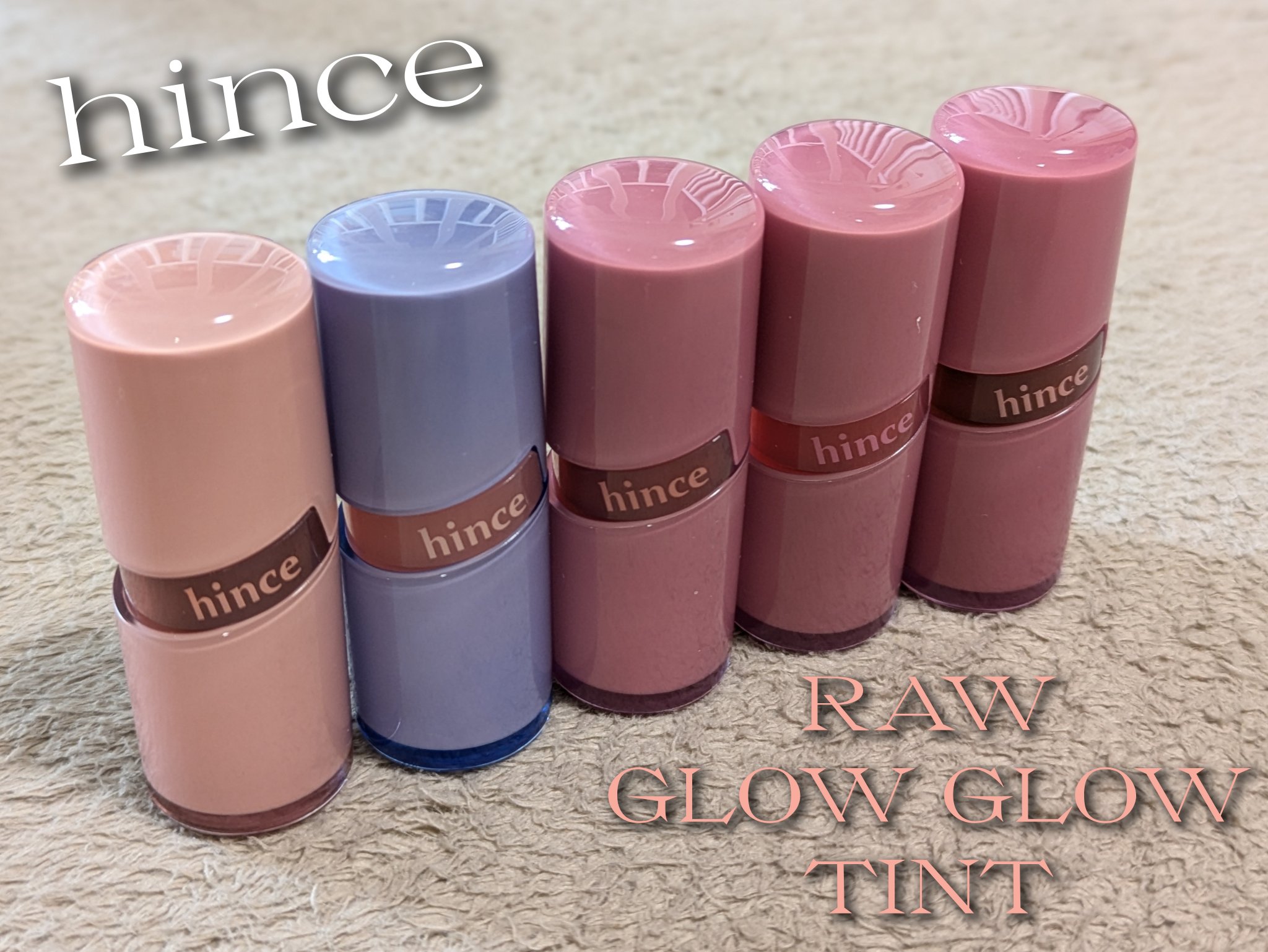 ロウグロウジェルティント R008 レア/hince/リップティントを使ったクチコミ（1枚目）