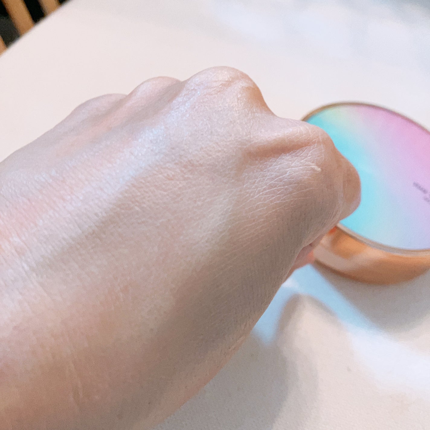 ピンクティーツリーカバークッション/APLIN/クッションファンデーションを使ったクチコミ(5枚目)