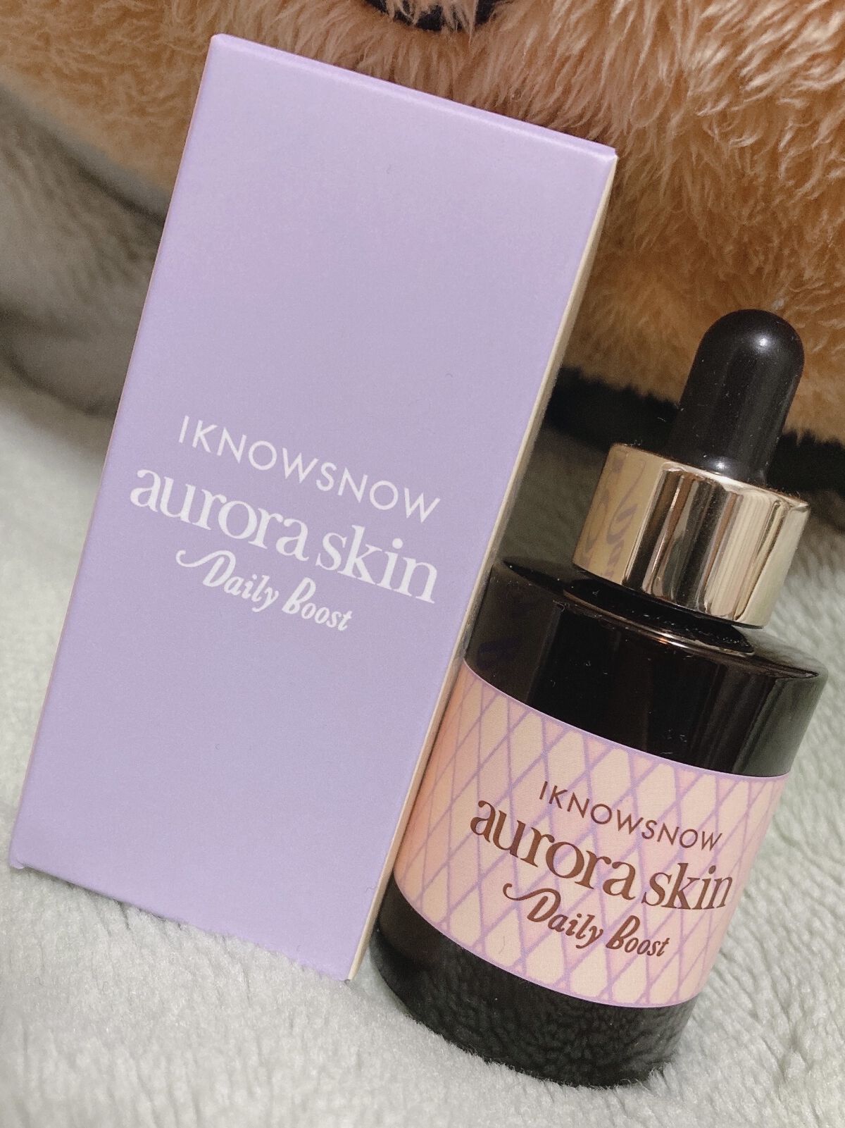 オーロラスキン デイリーブースト/IKNOWSNOW/美容液を使ったクチコミ（1枚目）