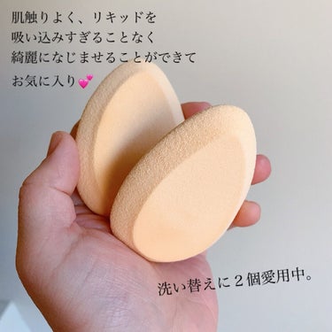 スポンジパフ アーティストタッチ(乳化タイプ用)119/SHISEIDO/パフ・スポンジを使ったクチコミ（2枚目）