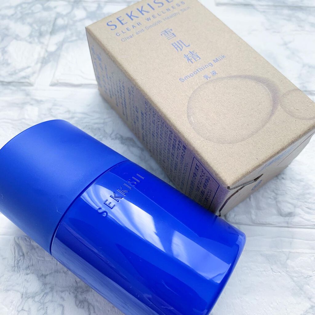 クリアウェルネス スムージング ミルク 本体 90ml/雪肌精/乳液を使ったクチコミ（1枚目）