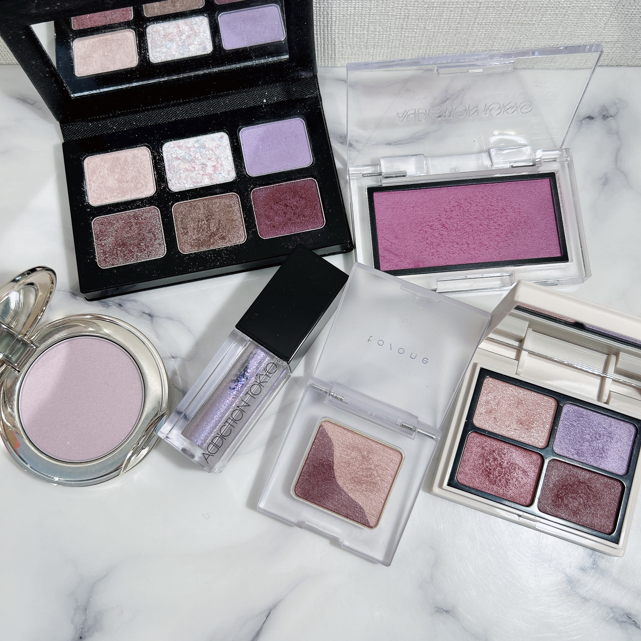 トーン ペタル アイシャドウ 12:ピンキッシュローズ/to/one/アイシャドウパレットを使ったクチコミ（2枚目）