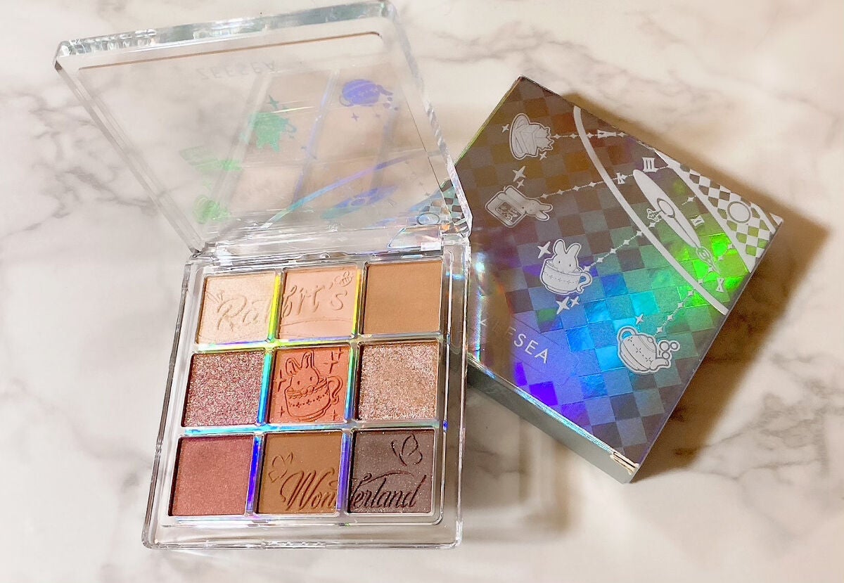 クォーツ 9色アイシャドウパレット(ドリームランドアイシャドウ)/ZEESEA/アイシャドウパレットを使ったクチコミ(1枚目)