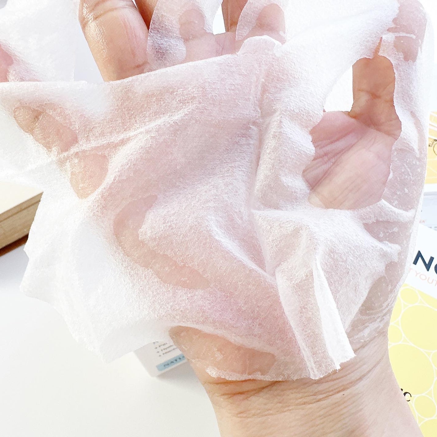 キューブマスク プロポリス/ネイチャーリパブリック/シートマスク・パックを使ったクチコミ(5枚目)