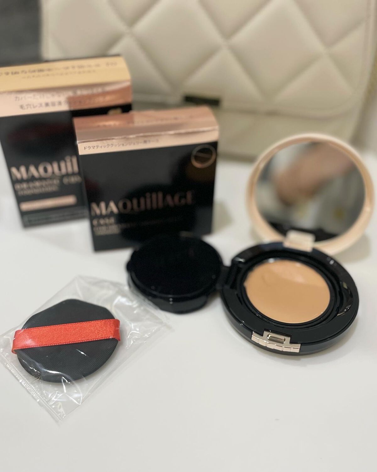 ドラマティックジェリーコンパクト/マキアージュ/クッションファンデーションを使ったクチコミ(4枚目)